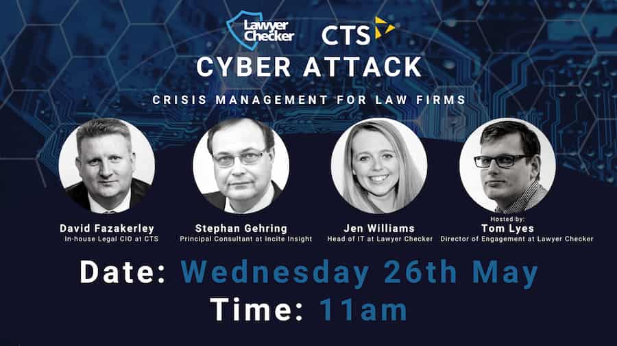  Cyber-Attack Crisis Management event for law firms