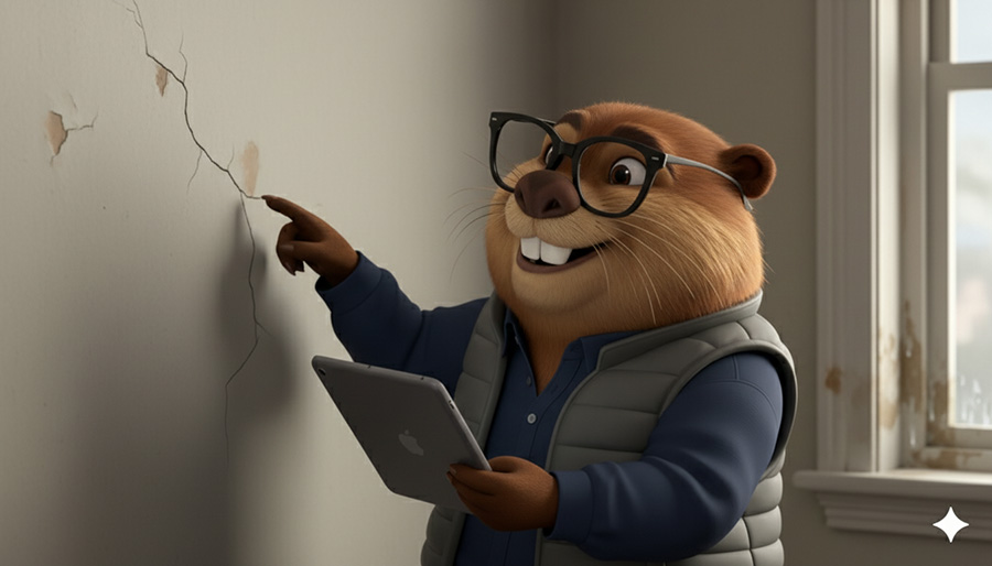 Bruce the Beaver illustration