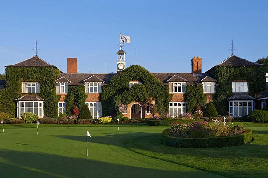 The exterior of the Belfry Hotel
