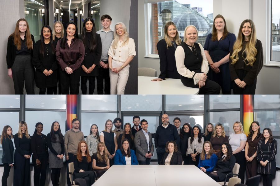 Group photos of the Ward Hadaway teams