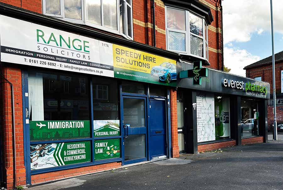 A small high street solicitors in manchester