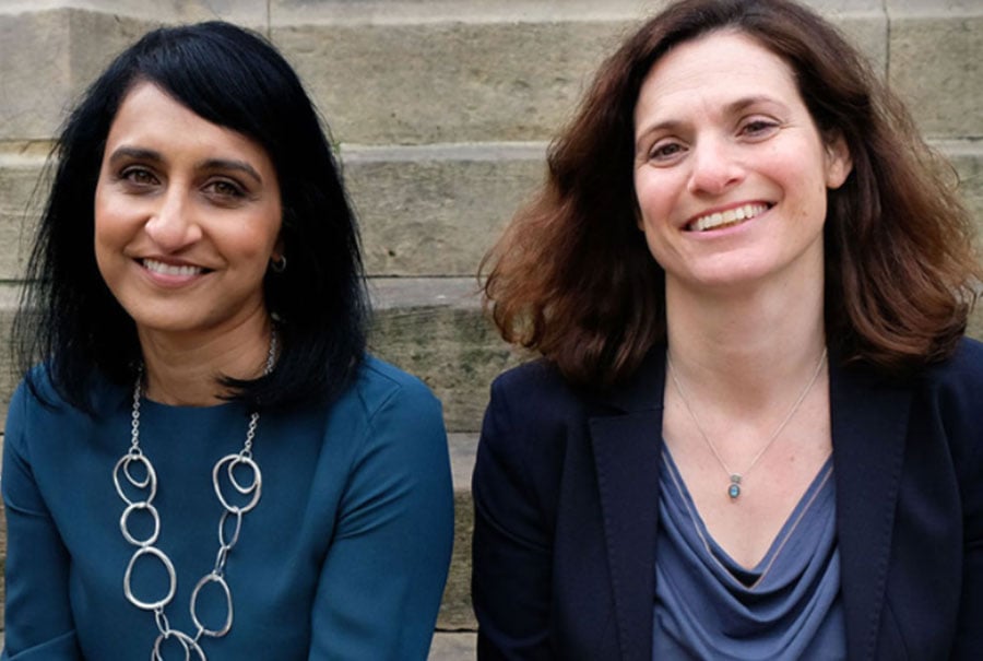 Satpal Kaur-Thompson and Claire Jacques