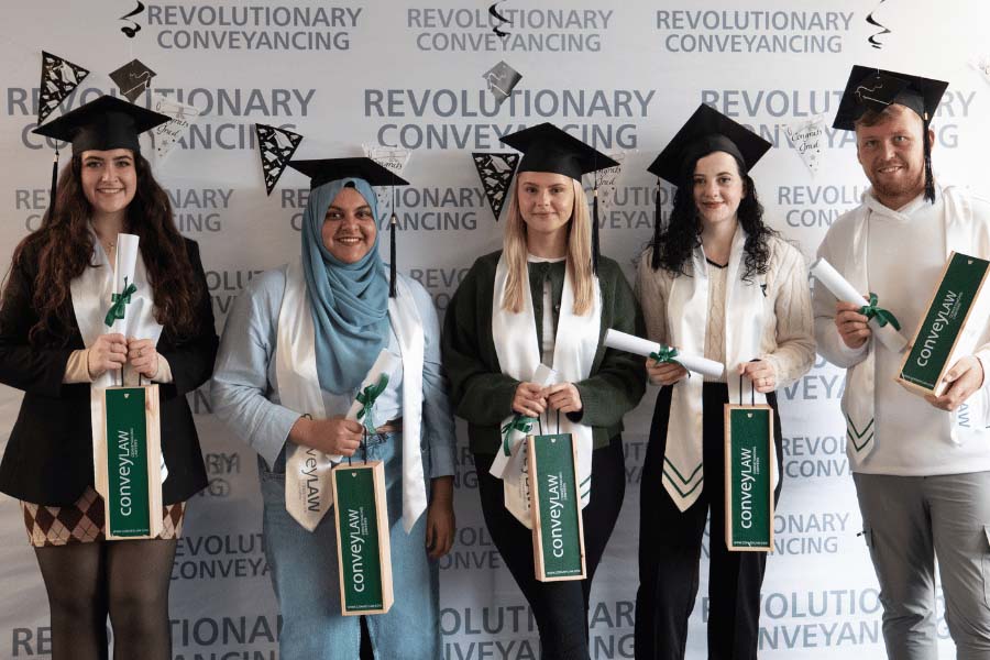 The graduates from the Convey Law programme