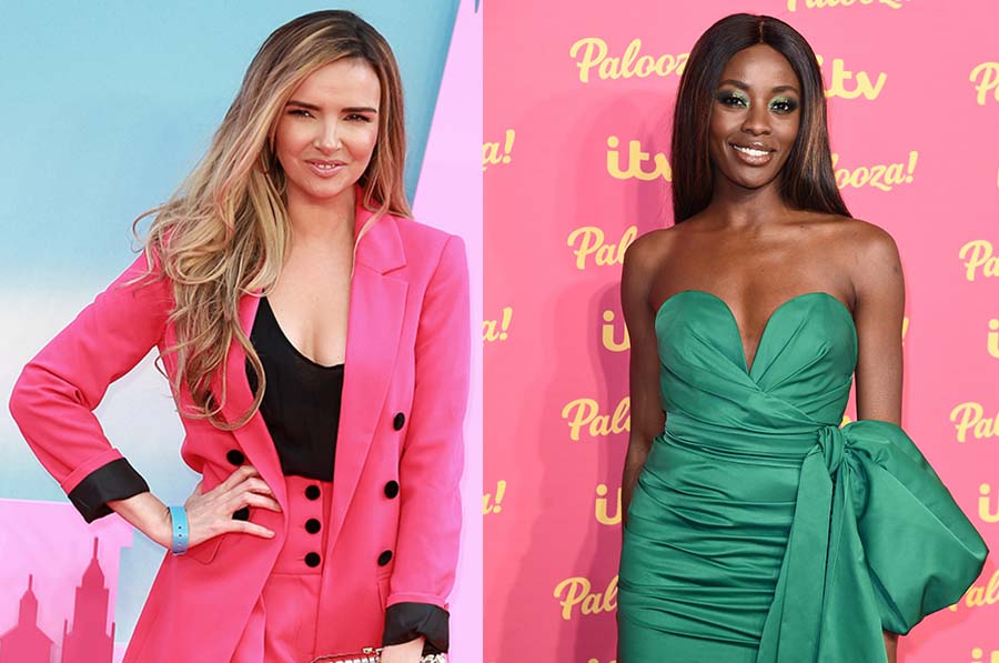 Nadine Coyle and AJ Odudu