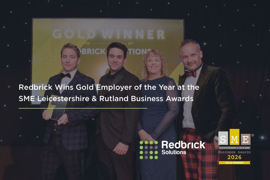 Redbrick wins gold employer of the year