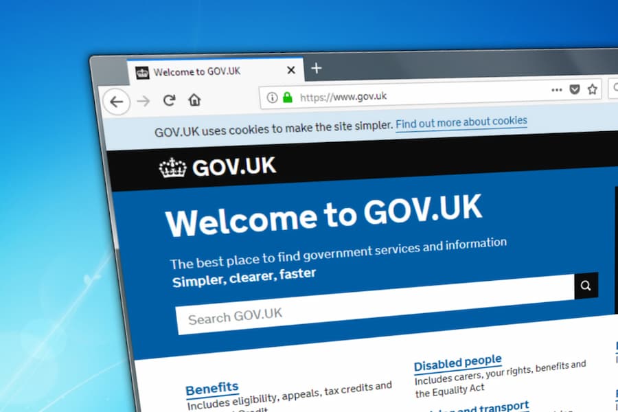 gov.uk website