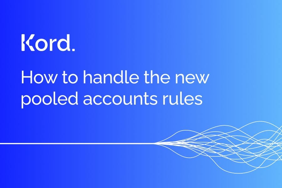How to handle the new pooled accounts rules