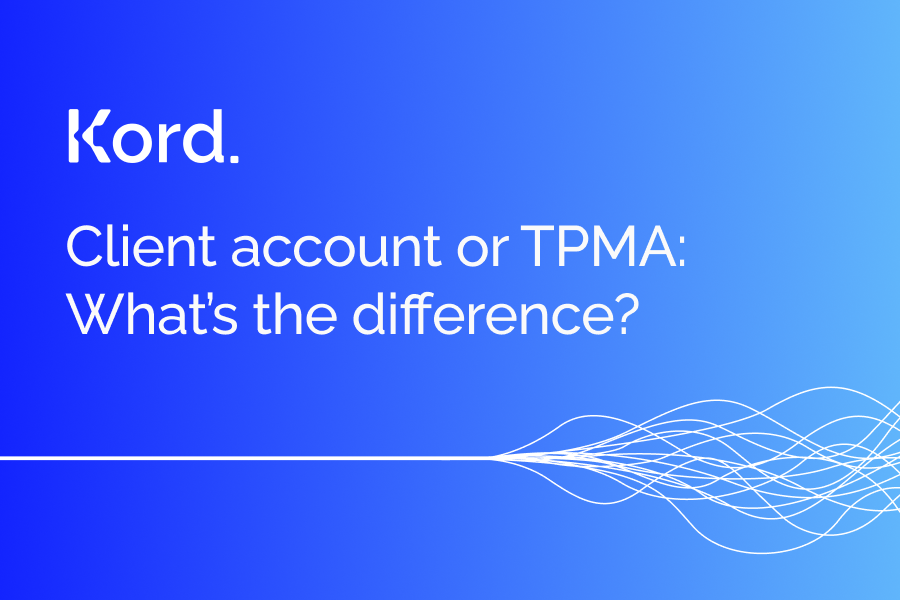 Kord Client account or TPMA