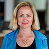 Picture of Isabelle Chatel de Brancion, land and property development market development lead at Ordnance Survey