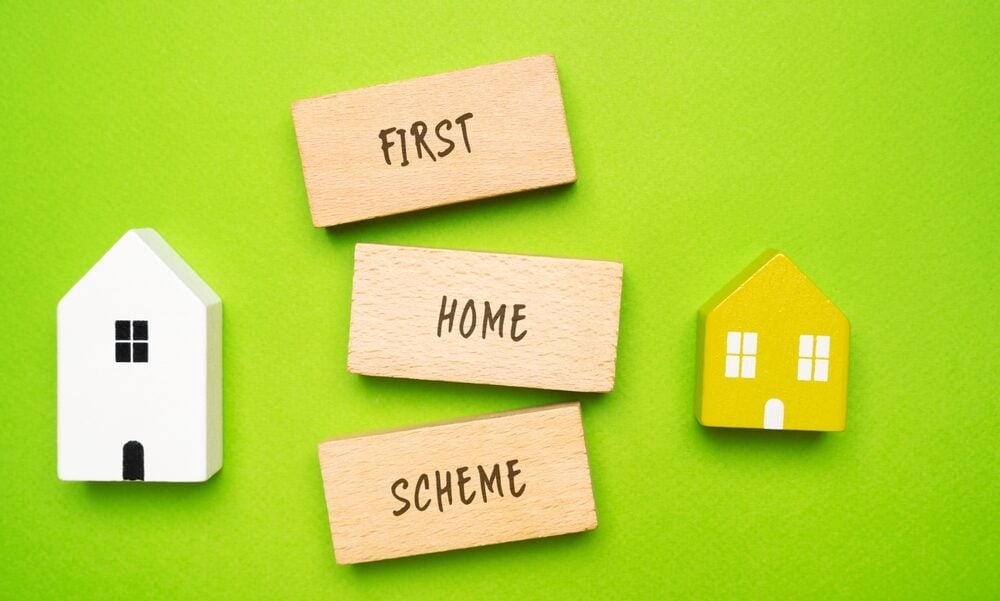 First home scheme signs